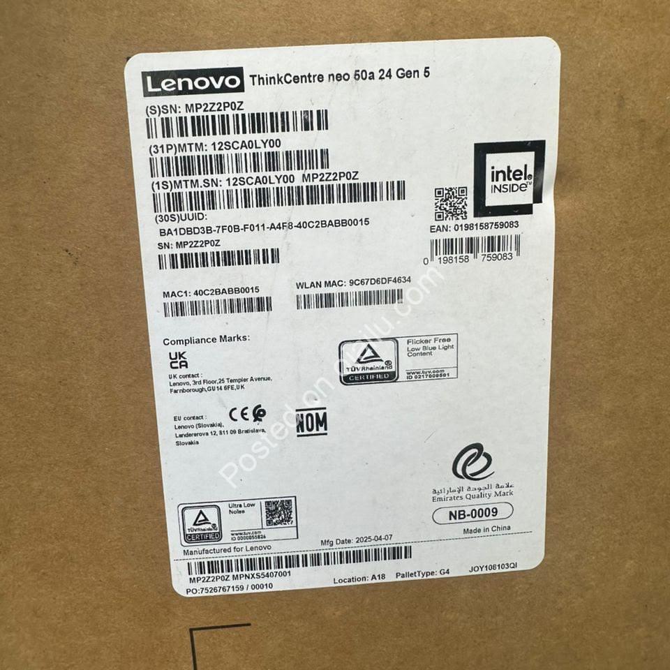 2025 Lenovo Neo50a: i5 Power, 24″ Touch, 16GB DDR5