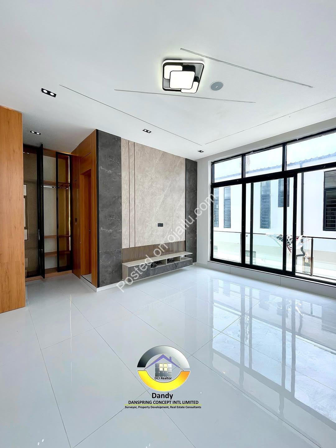 Brand New 4-Bed Semi-Detached Duplex with Global C of O