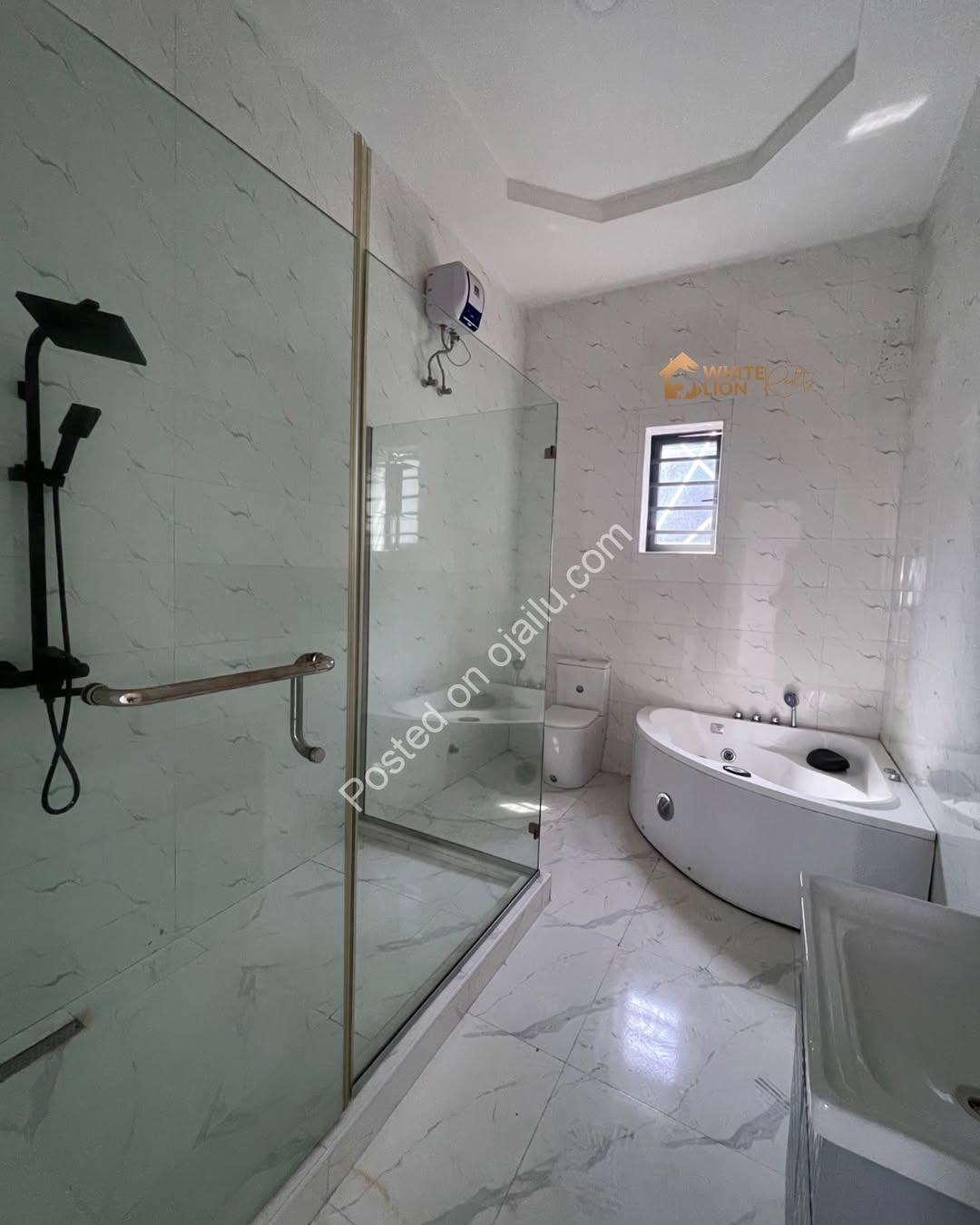 En-suite 4-Bed Duplex with BQ in Secure Ajah