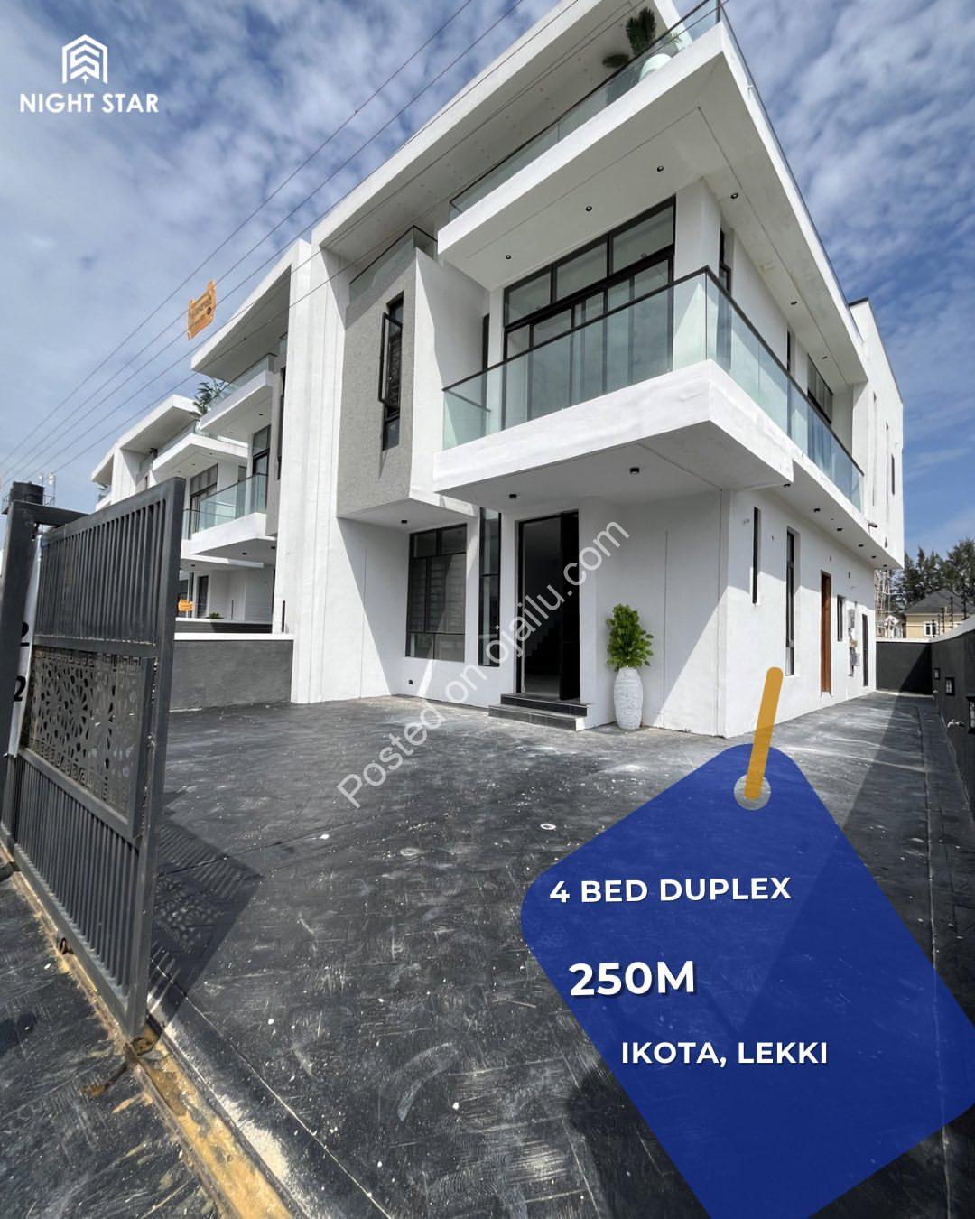 Move-In Ready Ikota Duplex: CofO & Detailed Finishing