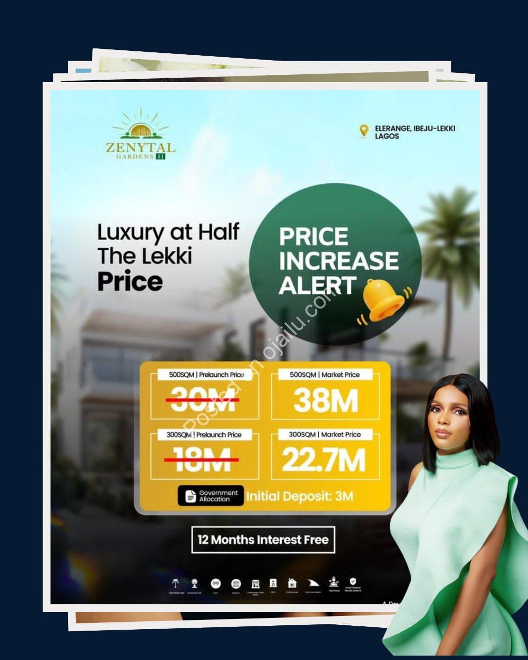 Secure Your Dry Land in Ibeju-Lekki – From ₦18M with 0% Interest