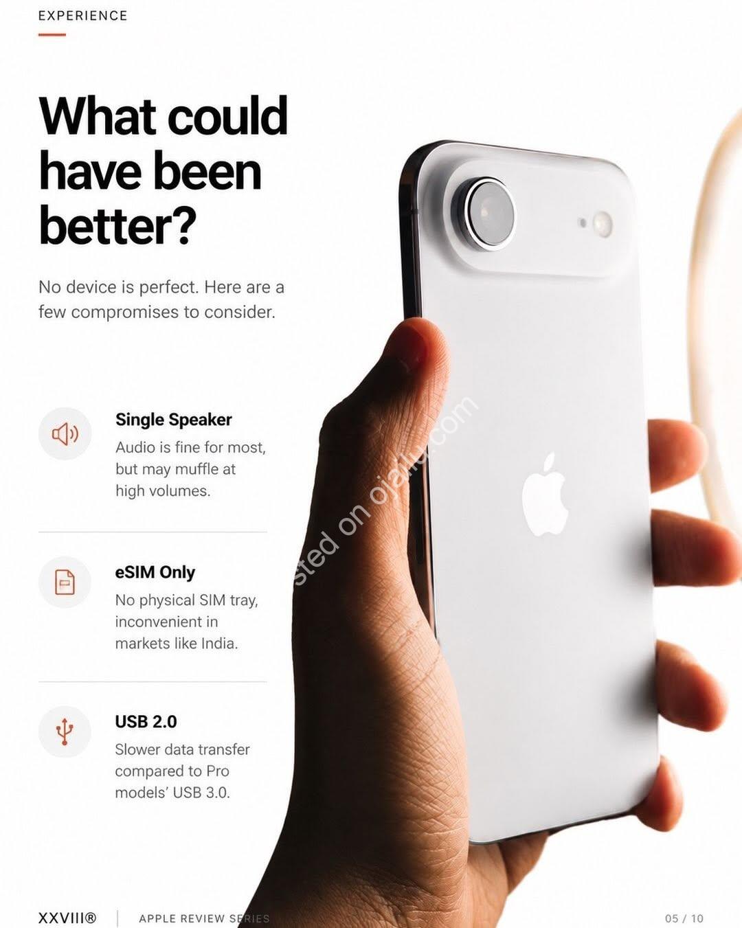 Slimmer Than Ever, Purer Than Jewelry: iPhone Air