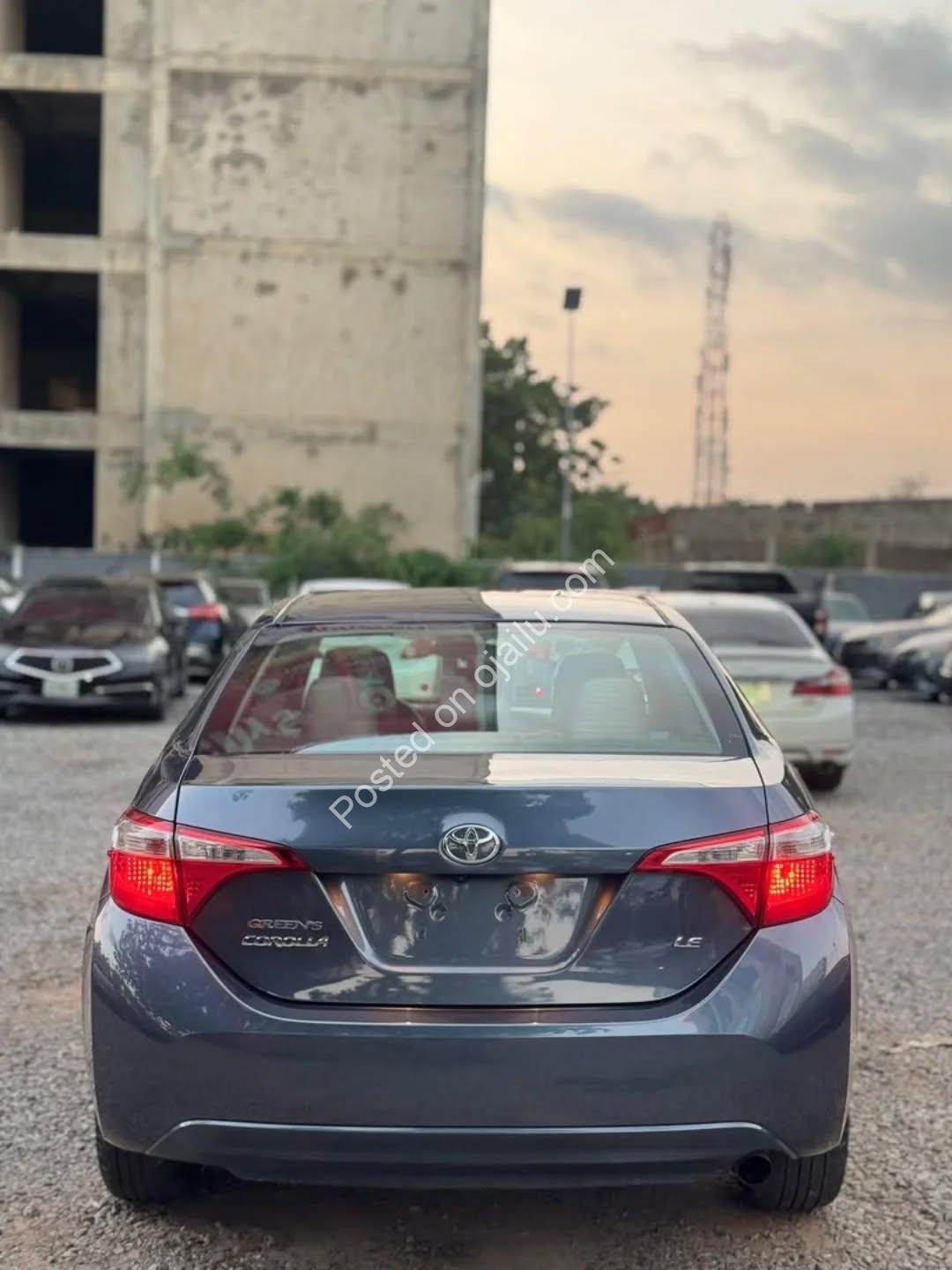 2016 Toyota Corolla LE: Duty Paid, Priced to Sell in Abuja