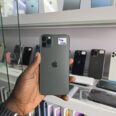 “Elite Green iPhone 11 Pro Max: UK Used, 87% Battery, Dual SIM – Grab Yours with FREE Pouch & Screen Guard!  “