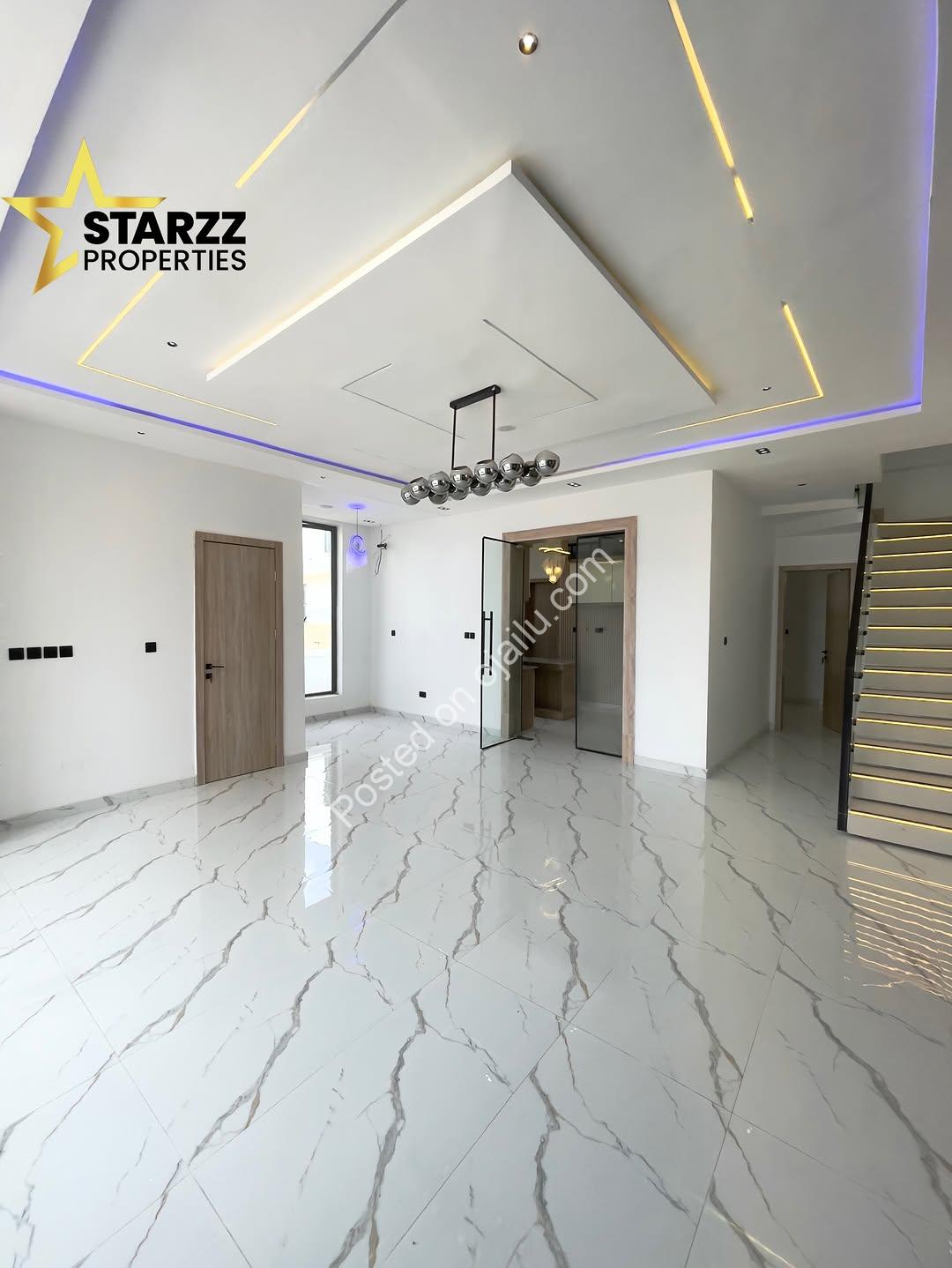 Your Dream Ajah Home Awaits: 4BR Semi-Detached with Bluetooth & Walk-In Closets