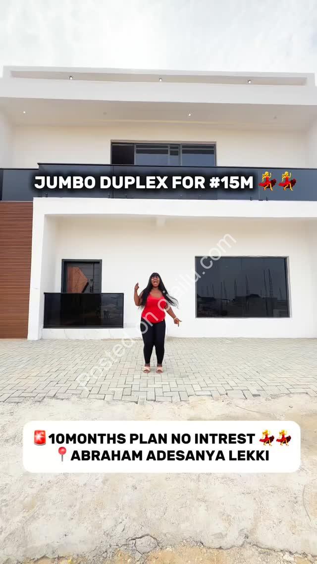 Move In Ready Jumbo Duplexes in Lekki!