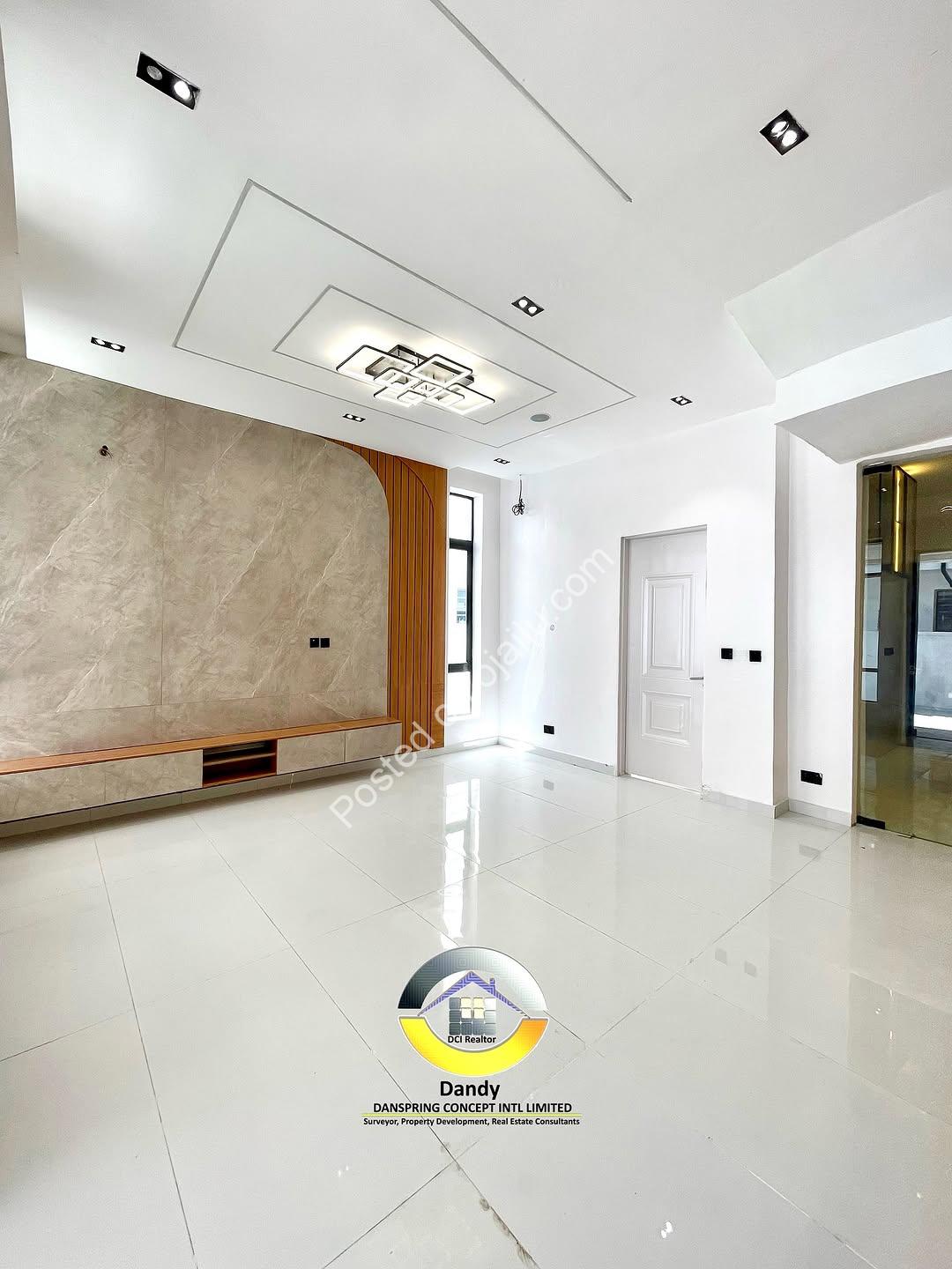 Brand New 4-Bed Semi-Detached Duplex with Global C of O