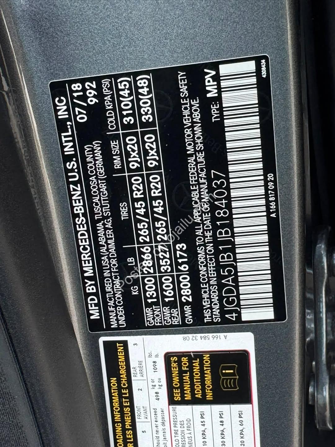 2019 Mercedes GLE350: Full Option, Keyless, Abuja