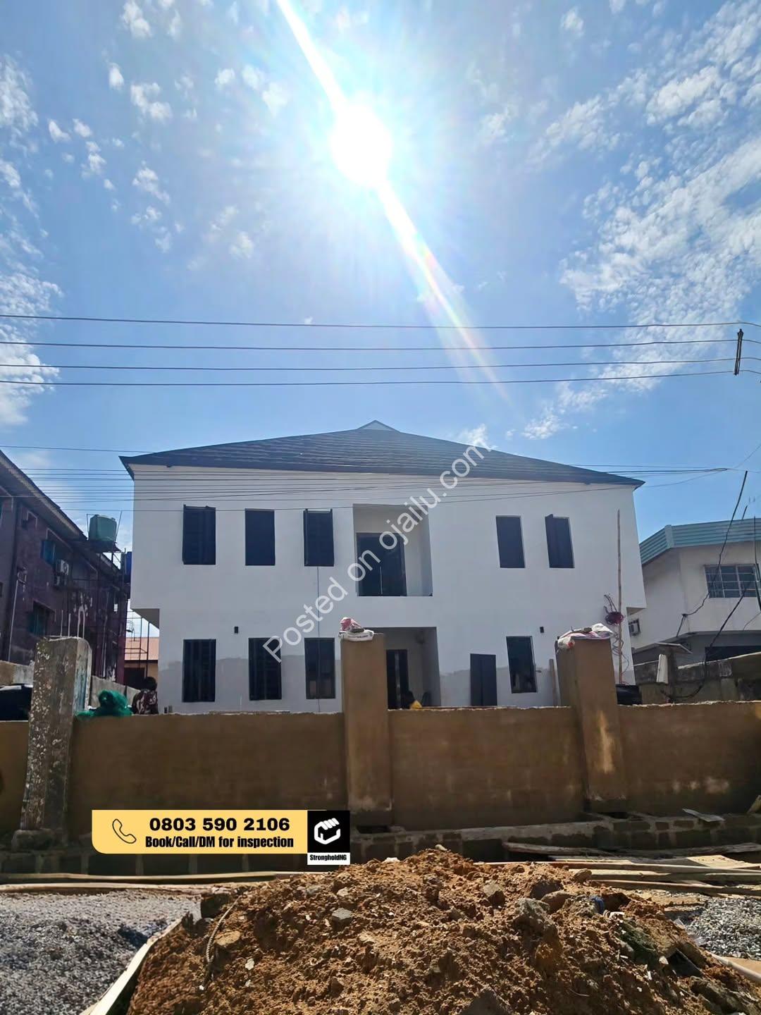 Newly Built Ensuite 3BR Flats + BQ in Gbagada | N250M