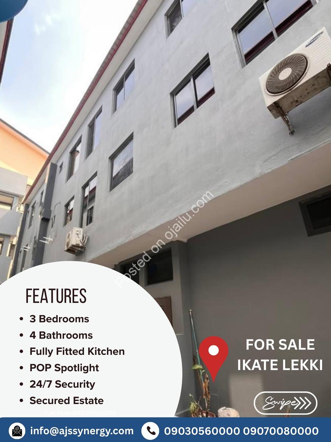 3-Bedroom Ikate Haven with Global C of O