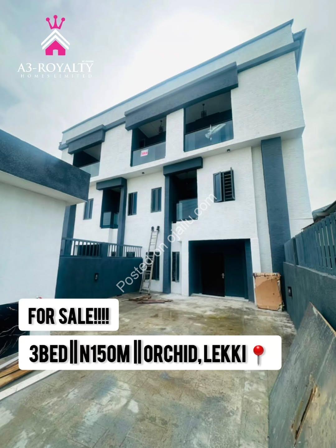 Move-In Ready: 3BR Duplex in Orchid Lekki