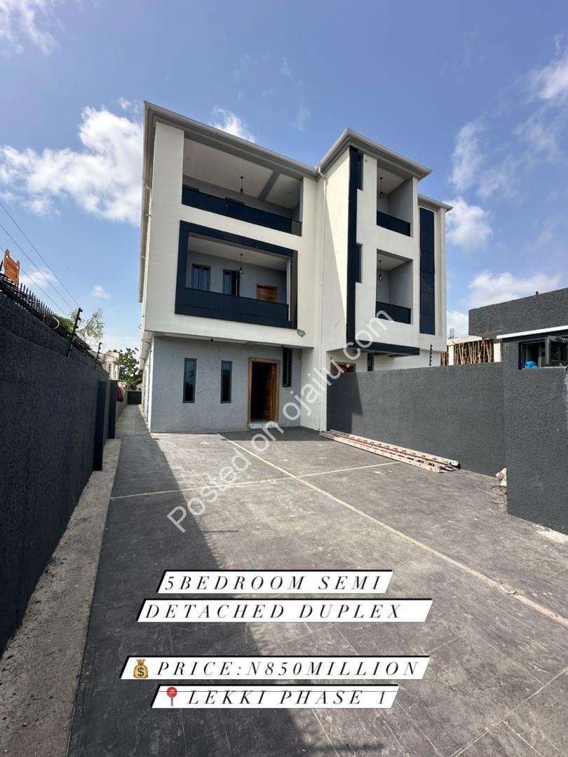 5-Ensuite Duplex in Lekki Phase 1 – N850M Net