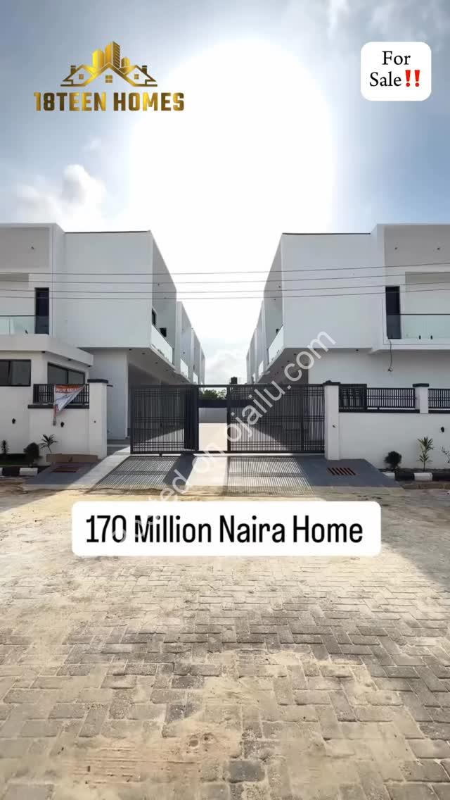 4BR Ikota Smart Home, 170M