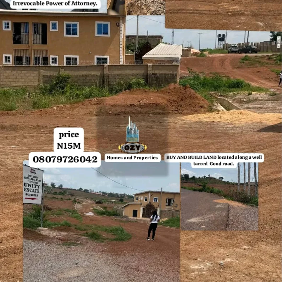 Build Your Dream Home on C of O Land – ₦15M