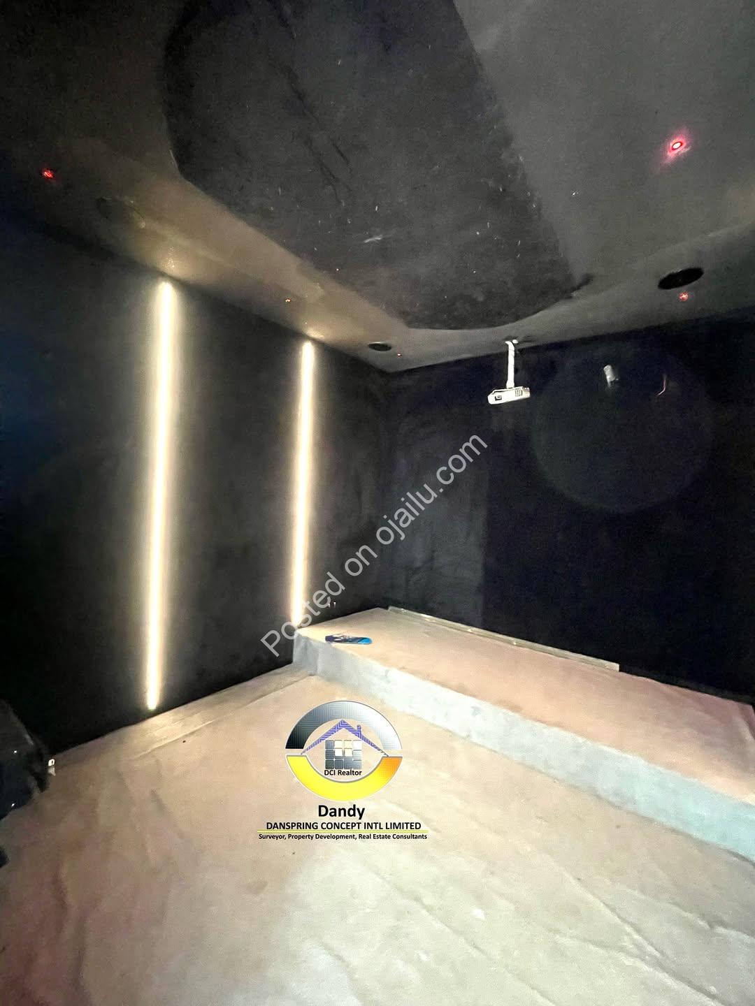 Suspended Pool & Cinema: 5-Bed Duplex in Lekki