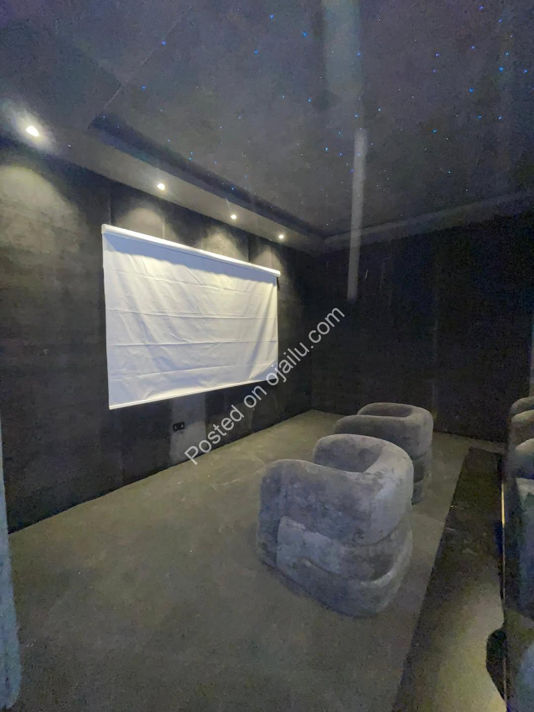 Modern Ikota Masterpiece: 5BR Fully Detached Duplex with Cinema