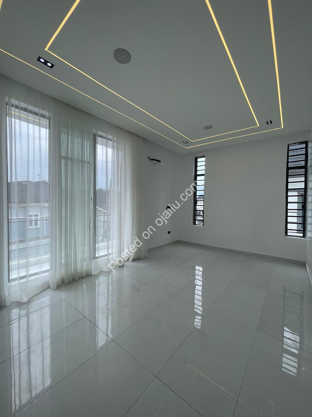 Modern Ikota Masterpiece: 5BR Fully Detached Duplex with Cinema