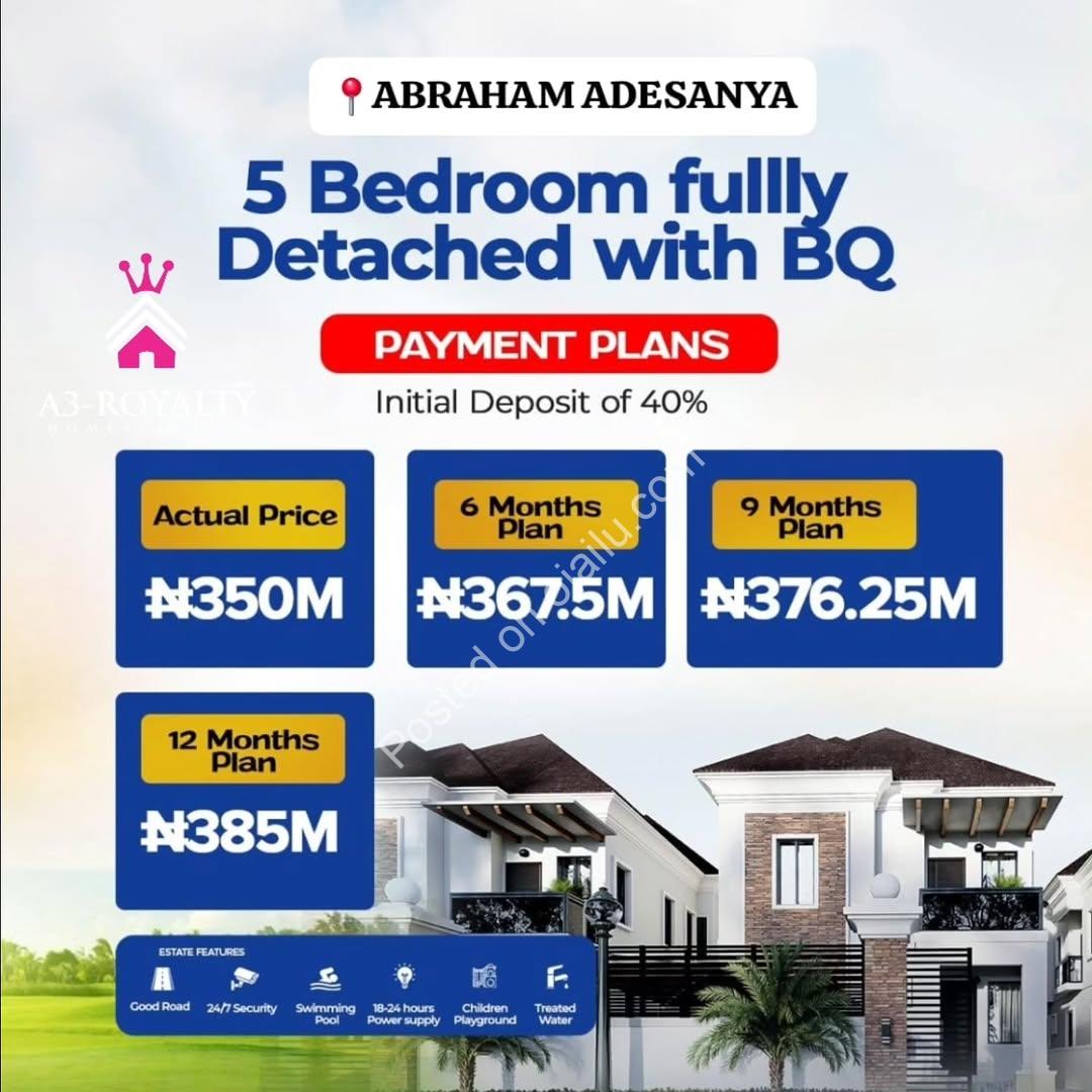 Secure Your Dream Duplex in Lekki – 12-Month Payment Plan