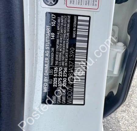 2018 Mercedes E 300: Premium Luxury, Run & Drive, ₦25.5M Total