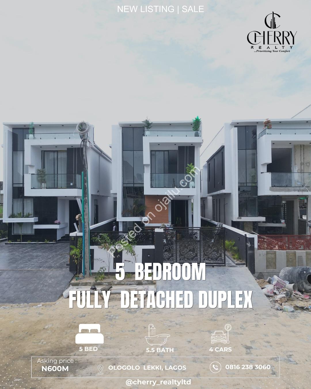 6-Ensuite Duplex in Orchid: Pool, Gym & Governors Consent