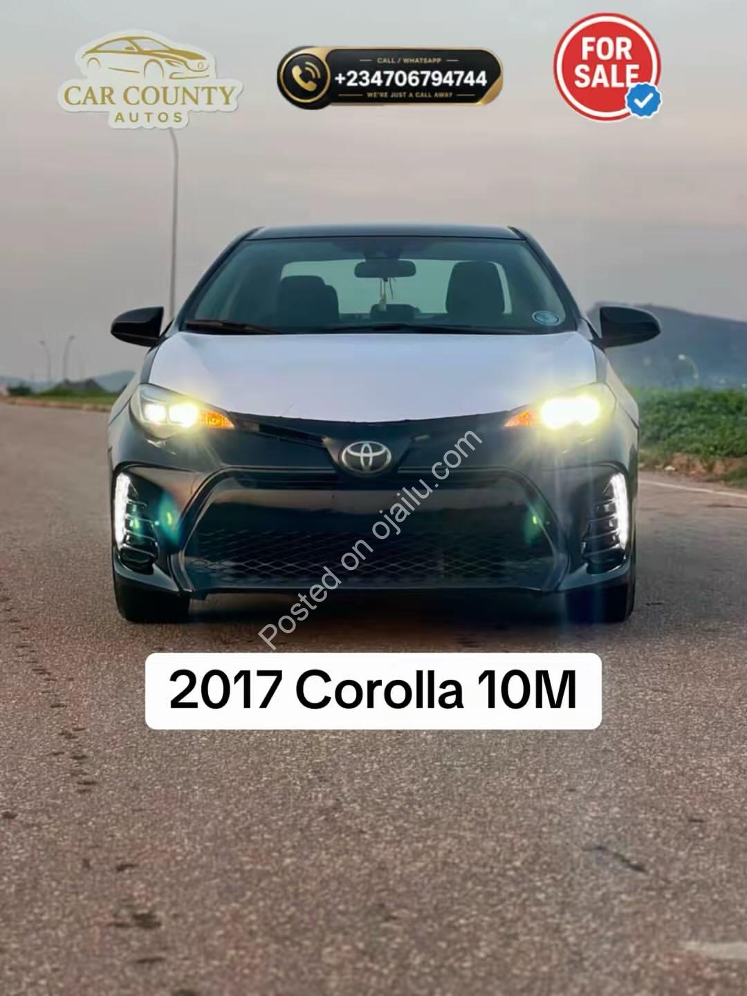 Irresistible 2017 Corolla – Buy & Drive Today!