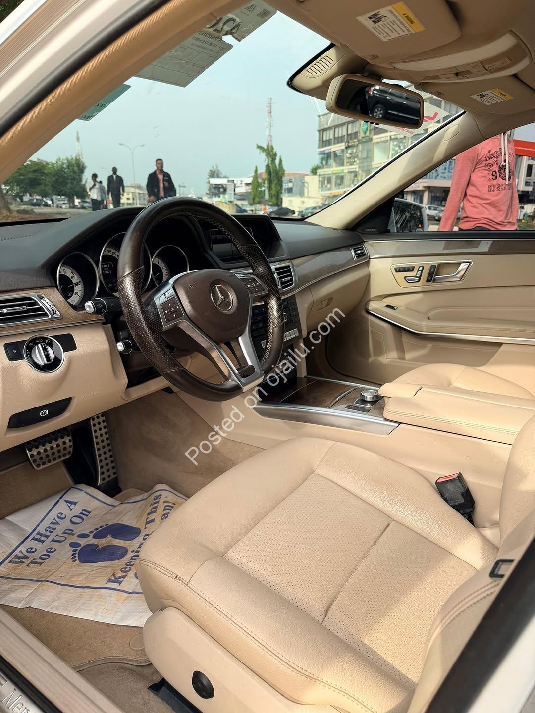 “2016 Mercedes E350: Push Start, Sunroof, Cream Interior — N22M”