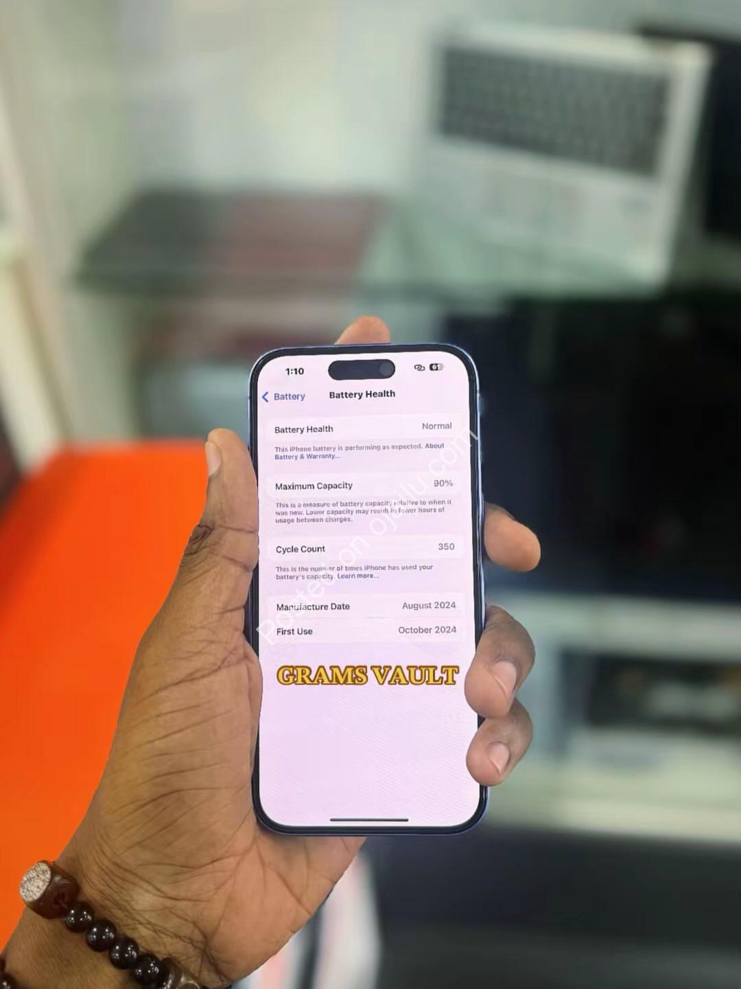 Unlock the Future: iPhone 16, 128GB – 90% Battery, Just ₦599k!