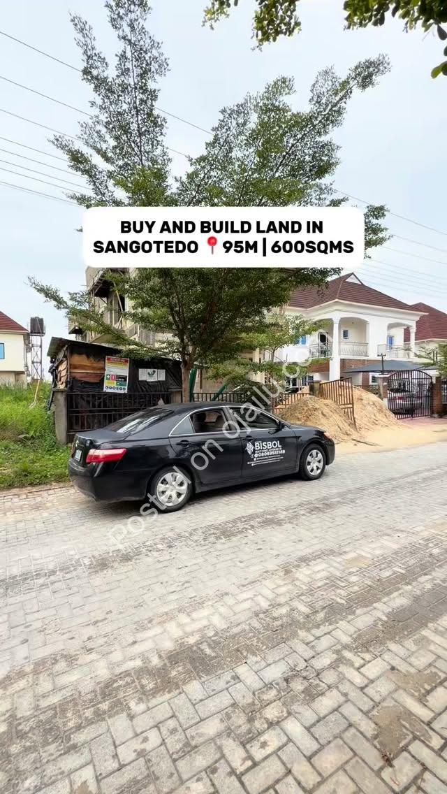Your Prime Sangotedo Land Awaits: 600sqm with C of O