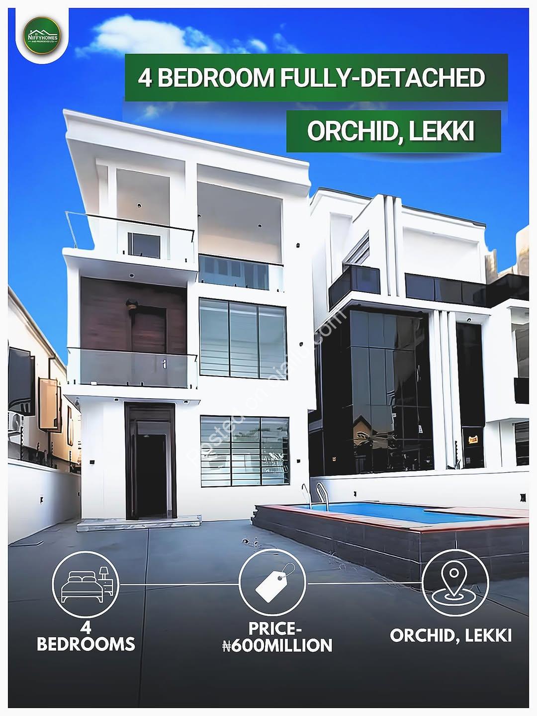 Stunning 4-Bed Lekki Haven with Cinema & Pool