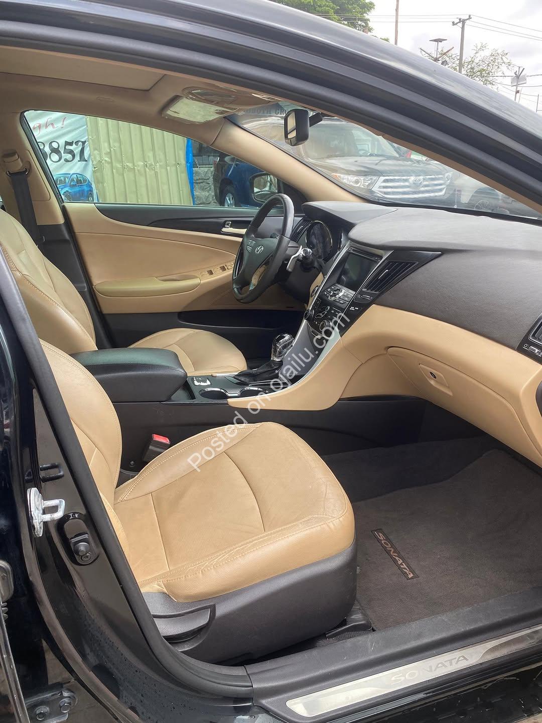 2014 Hyundai Sonata – Sleek Black, Belgium Spec, ₦14.5M in Abuja