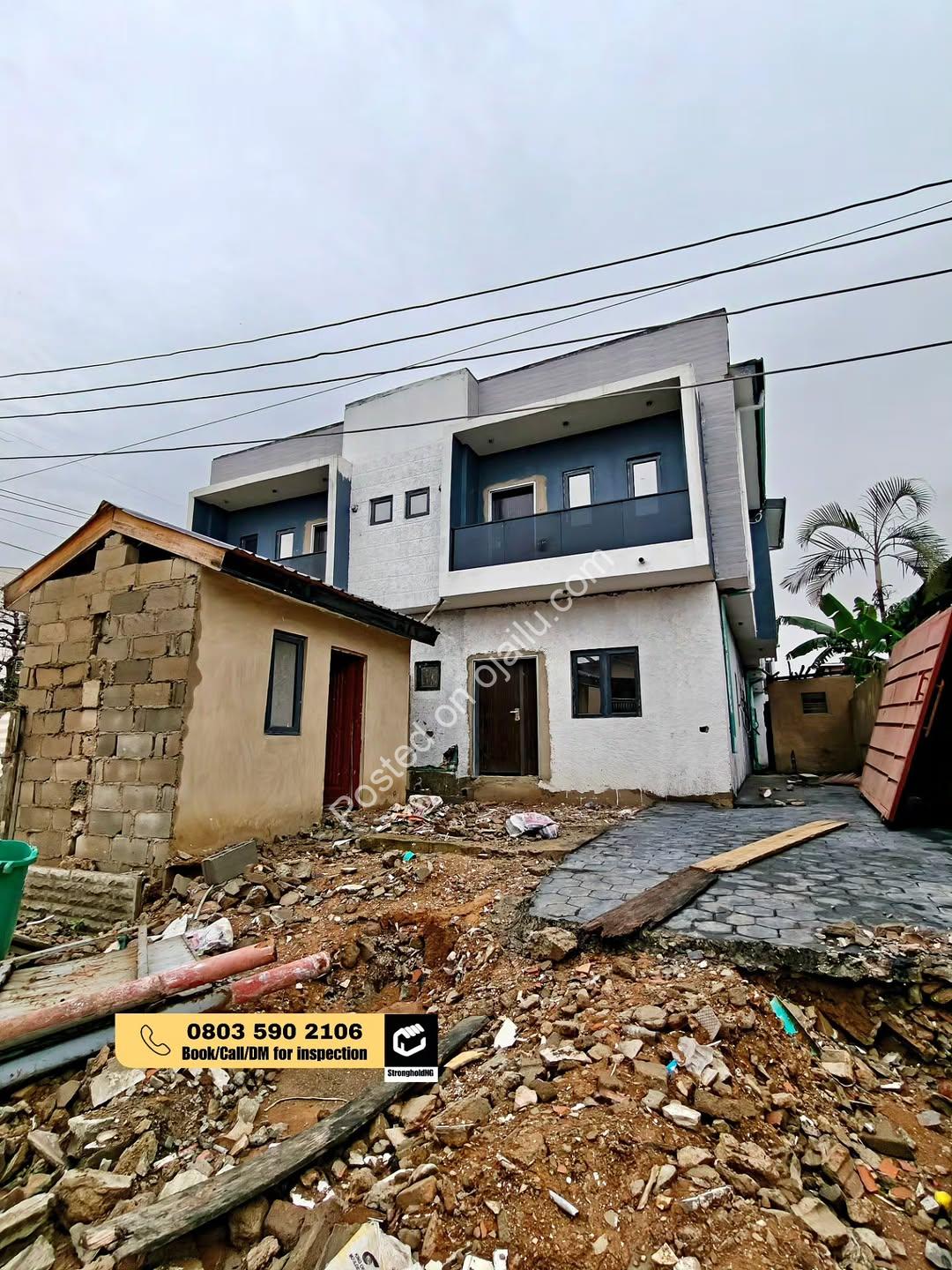 Smart 3-Bed Semi-Detached Duplex in Ilupeju Estate