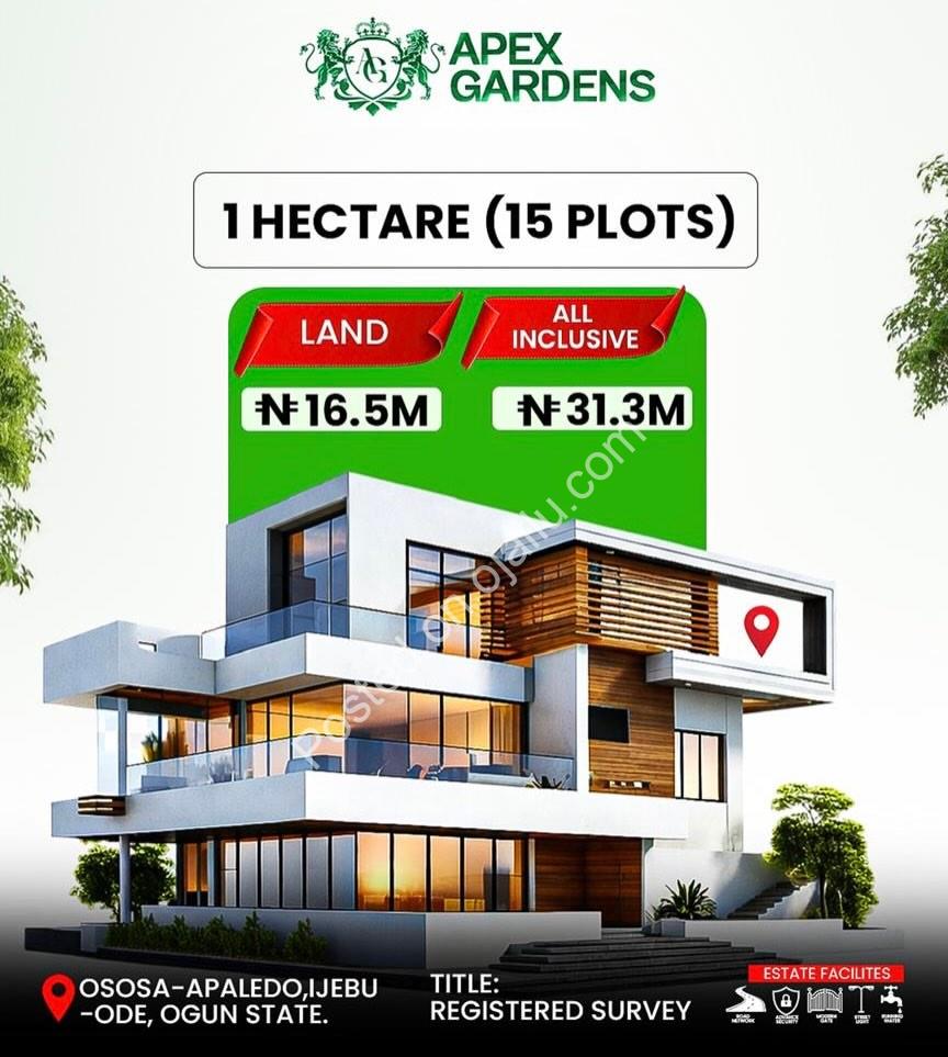 Apa-Aledo Plot: New Price, Prime Location!