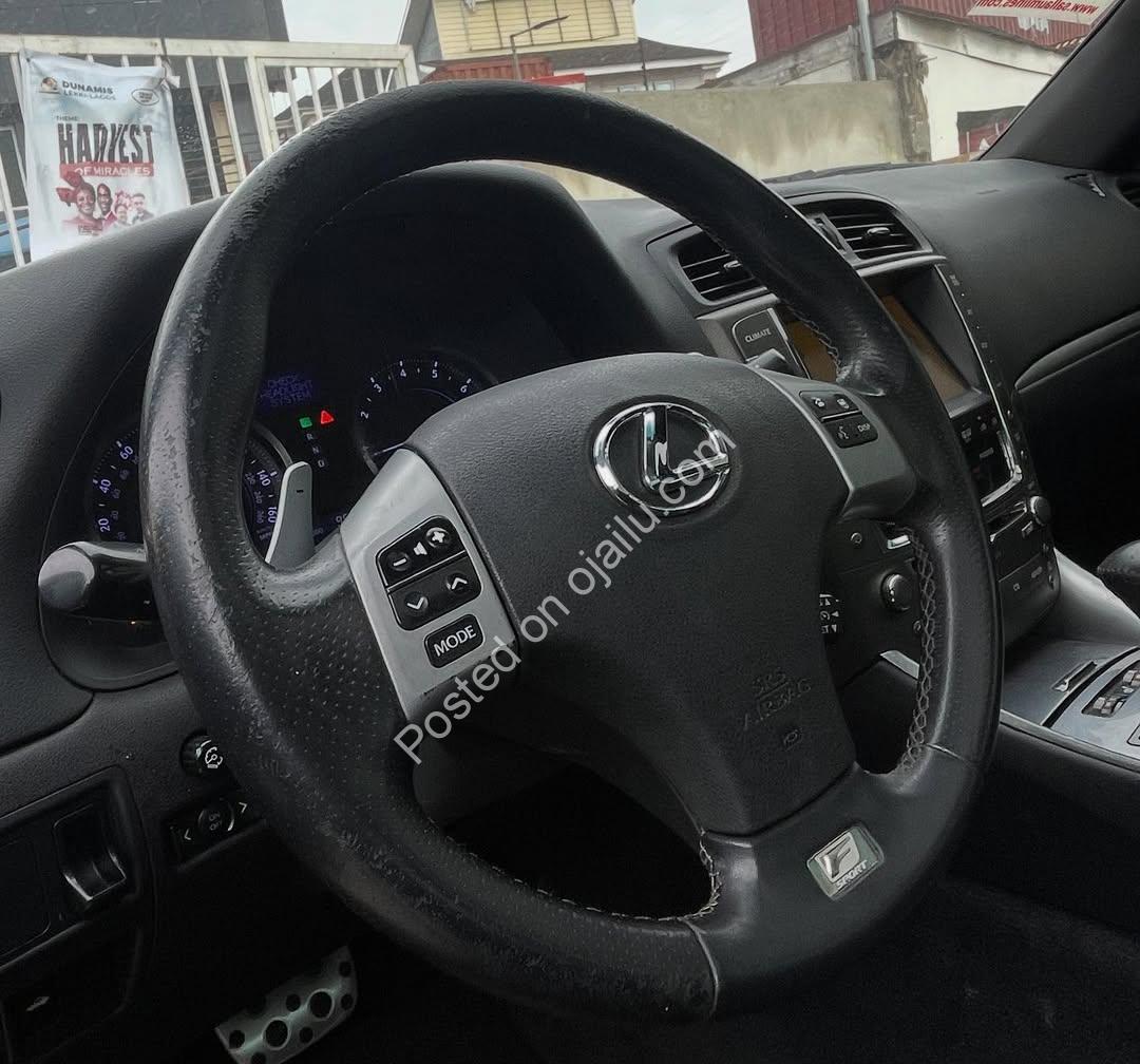 2010 Lexus IS250 F Sport: Sunroof, V6 Power – 13.8M Naira