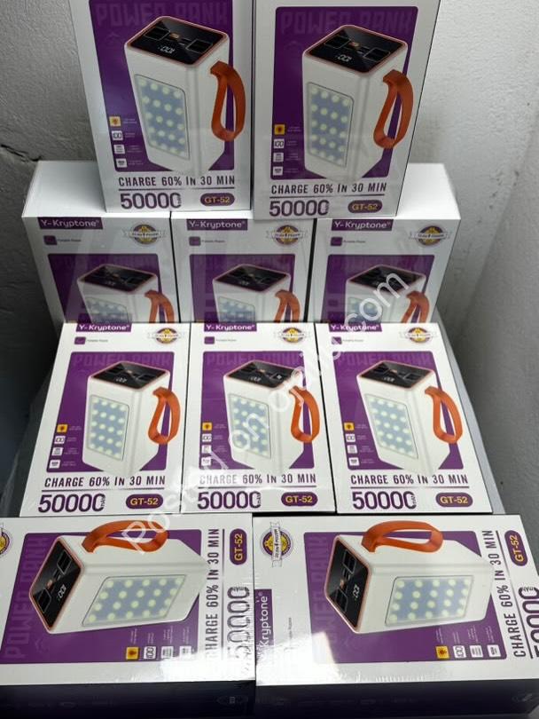 66W Super Fast Charging Beast – 50,000mAh Power!