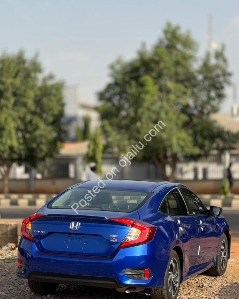 2018 Honda Civic: Keyless, Low Miles, Duty-Paid Kaduna Gem