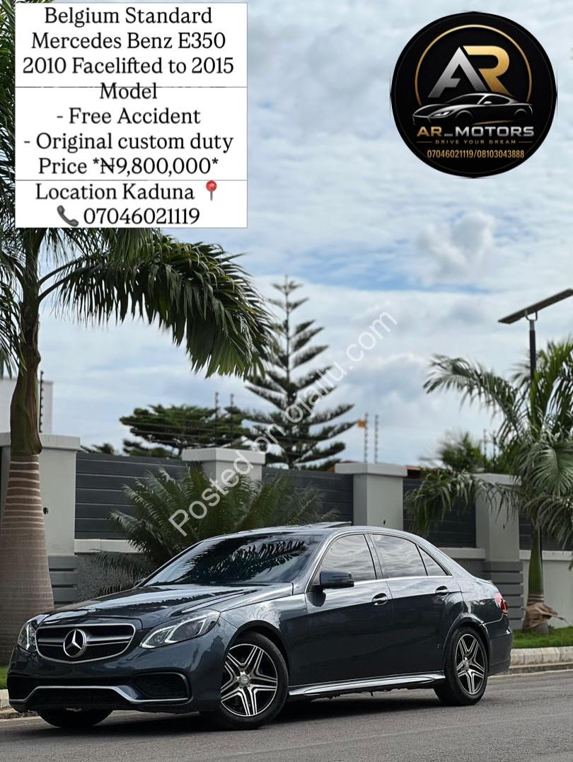 2010 E350 Facelifted to 2015: Unmatched Luxury & Duty-Paid!