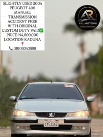 Unmissable 2004 Peugeot 406 – Duty Paid & Accident-Free!
