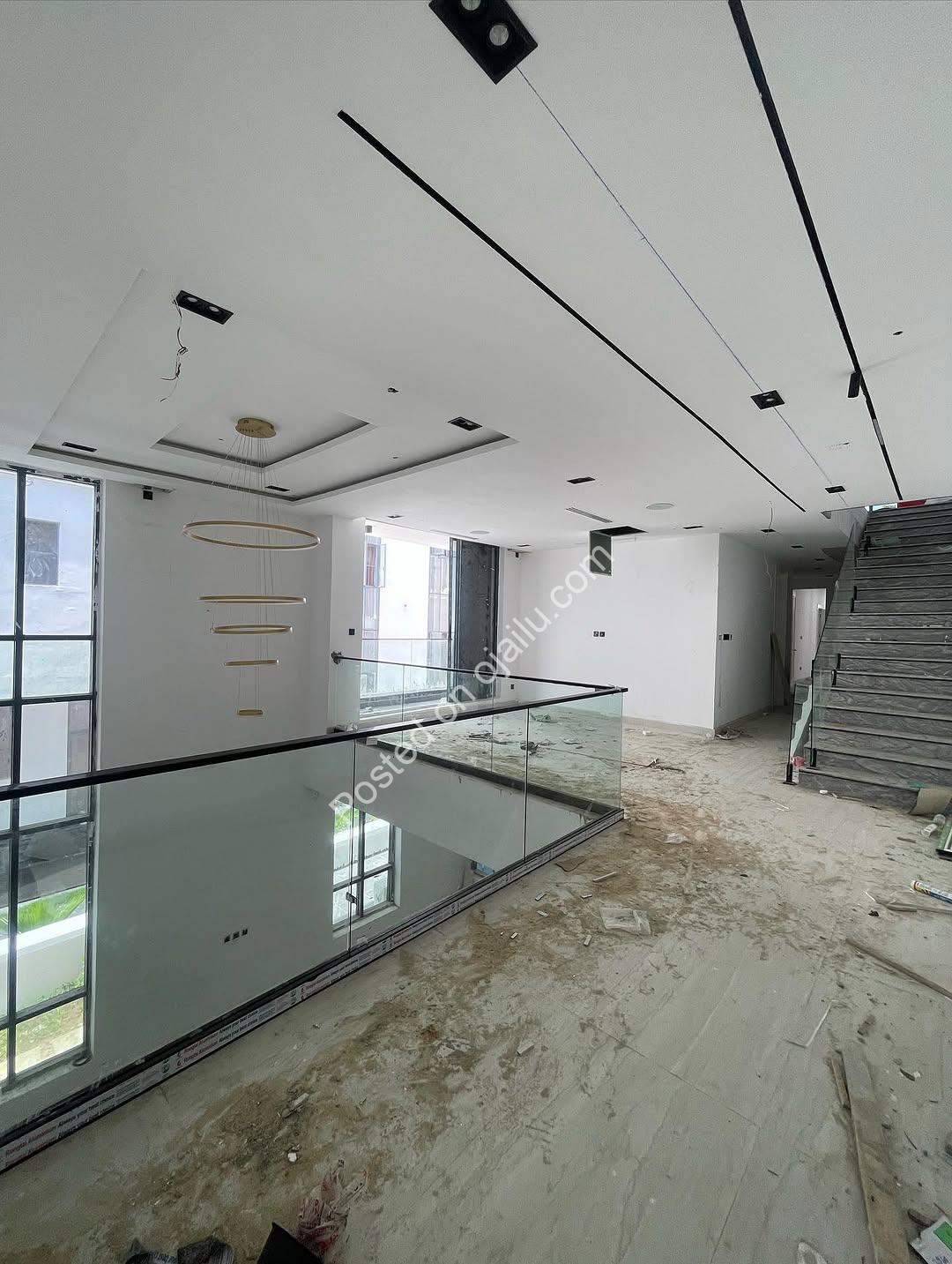 Elevator-Equipped Semi-Detached Duplex with Pool & Cinema