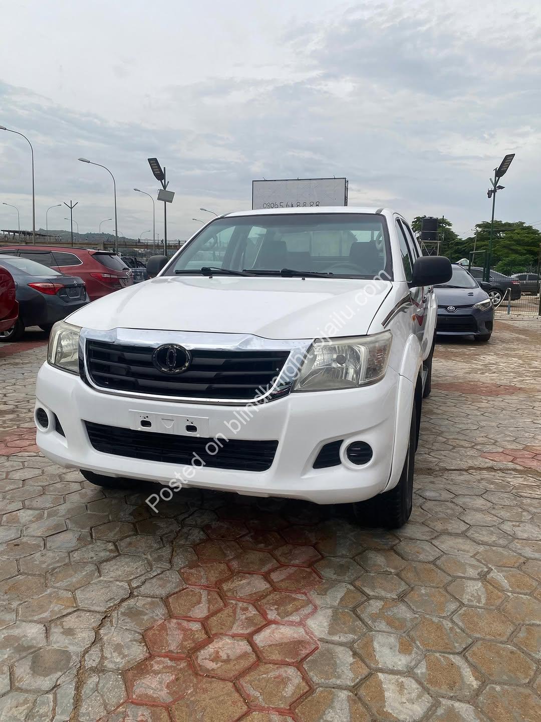 Rugged 2011 Toyota Hilux | White | ₦31M Gwarimpa