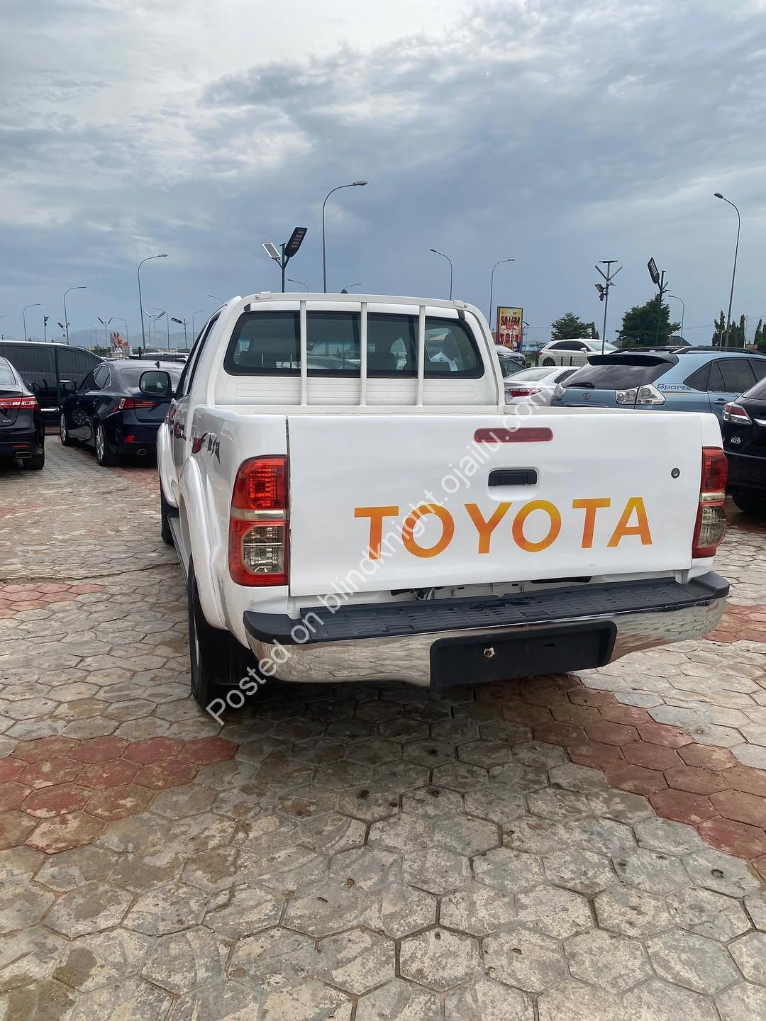 Rugged 2011 Toyota Hilux | White | ₦31M Gwarimpa