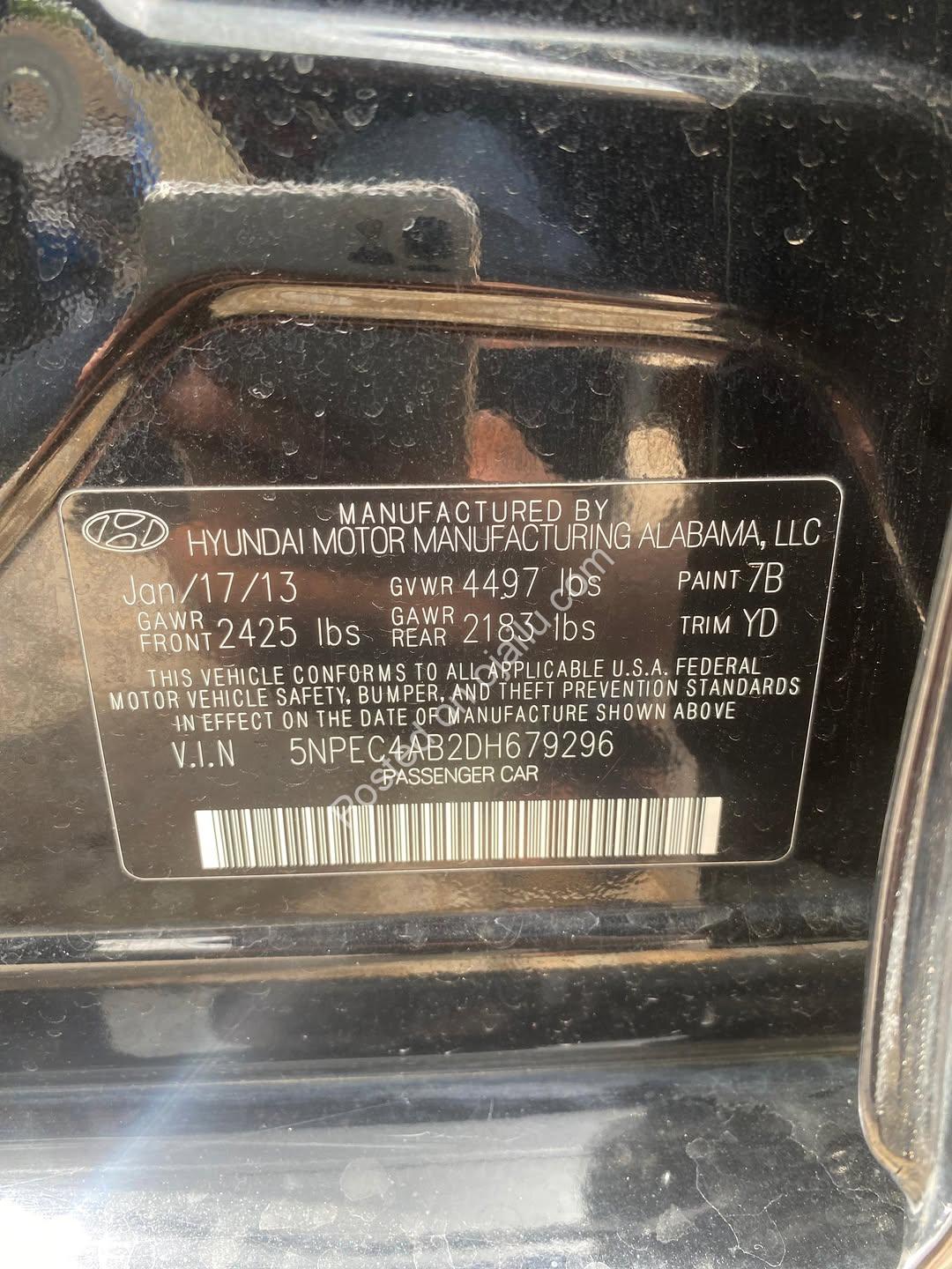 2014 Hyundai Sonata – Sleek Black, Belgium Spec, ₦14.5M in Abuja