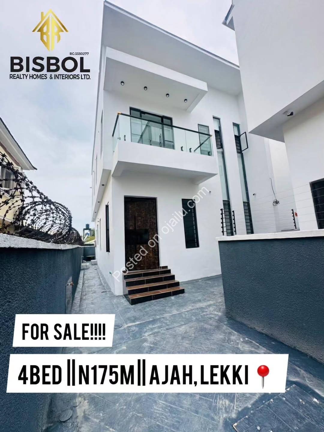 Move-In Ready! 4BR Duplex in Gated Ajah
