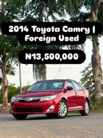 2014 Toyota Camry – Low Mileage