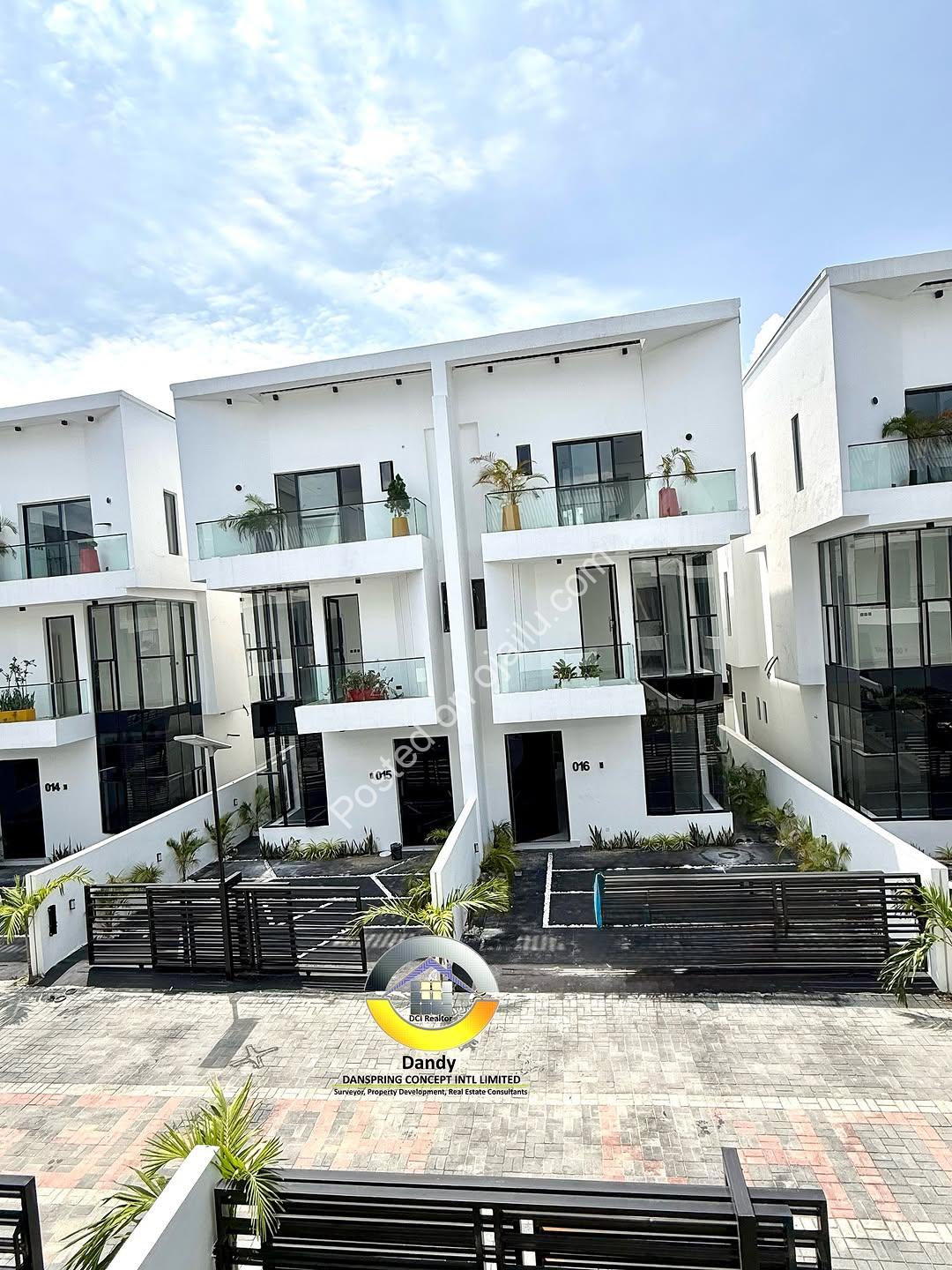 Brand-New 4BR Semi-Detached Duplex in Orchid Lekki