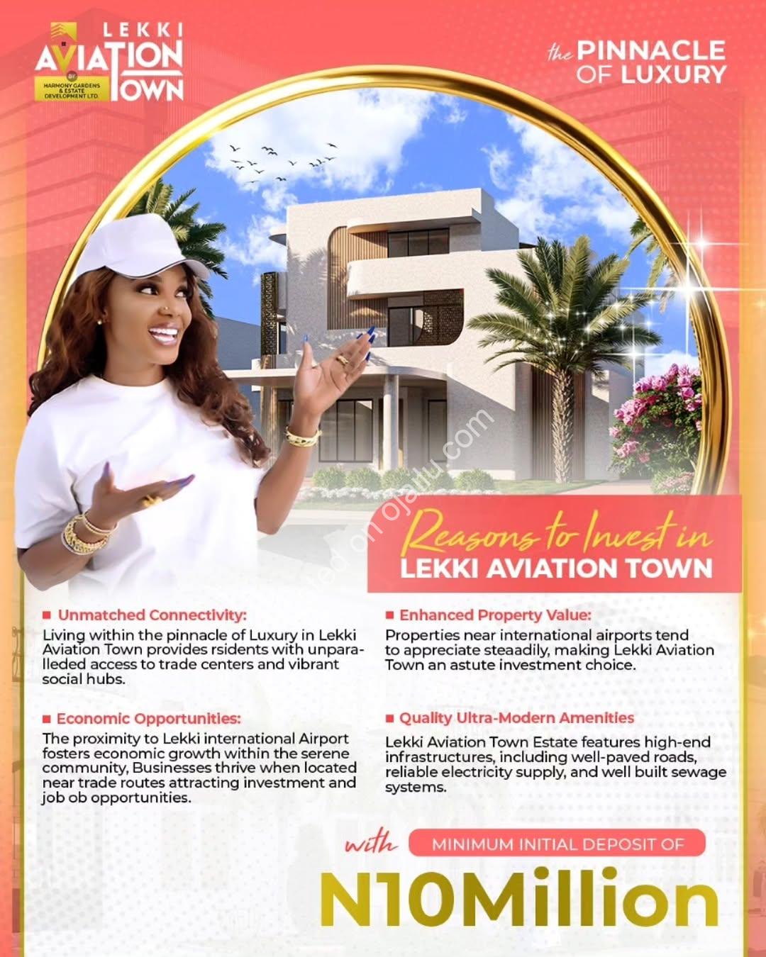 Own Tomorrow’s Goldmine: Lekki Aviation Town