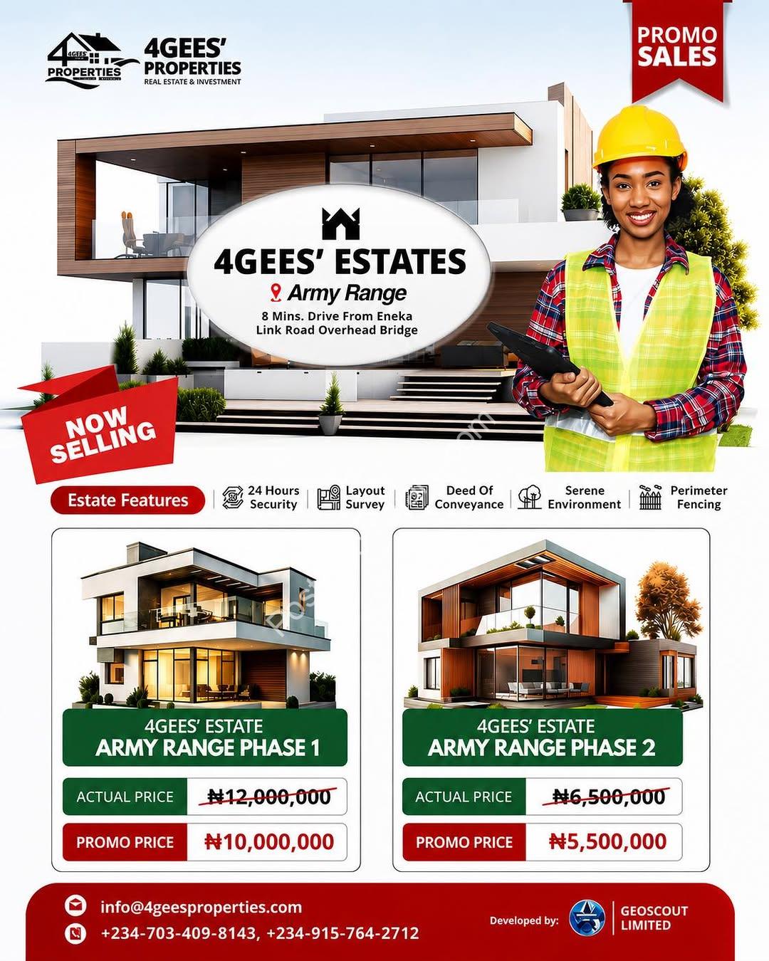 Own Your Future: ₦5.5M Land in Army Range