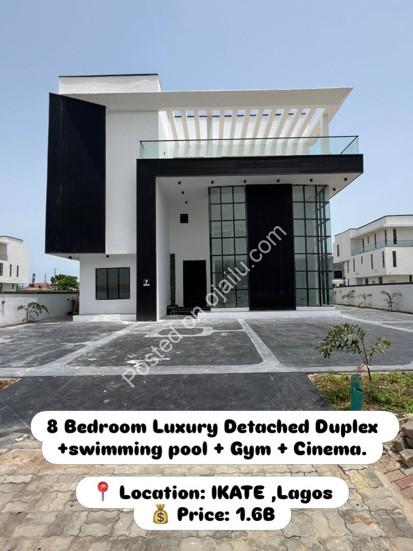 Estate Living with Pool, Gym & Cinema in Ikate