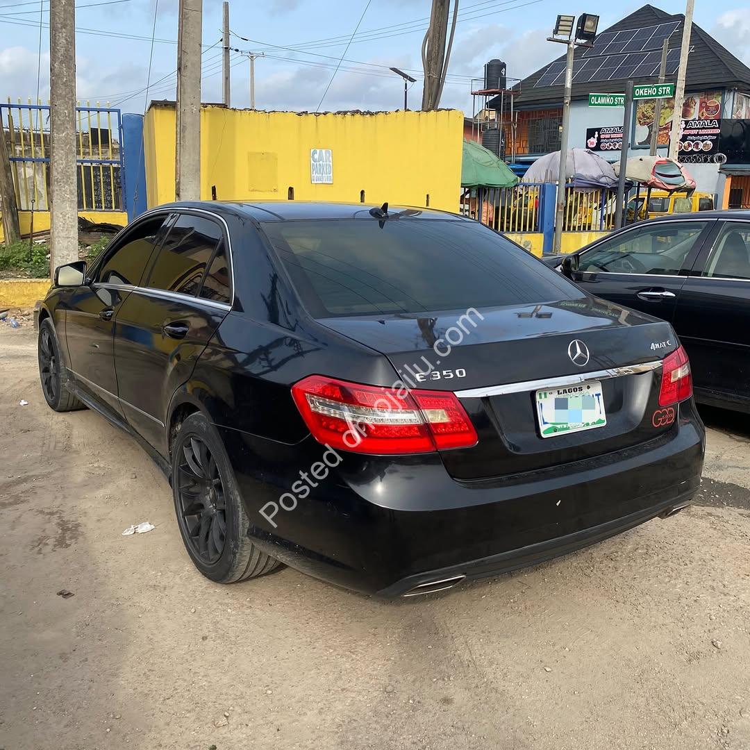 Luxury & Savings: 2010 Mercedes E350, ₦7.5M (Reg’d in  )