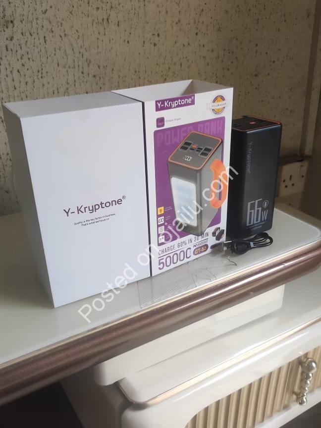 66W Super Fast Charging Beast – 50,000mAh Power!
