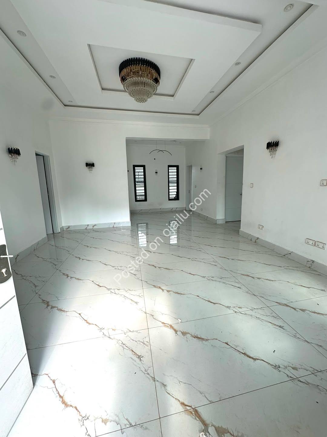 Newly Built 3-Bed Bungalow + BQ in Gwarinpa